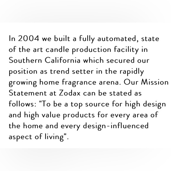 Shine tin scented candle Fresh Linen by Zodax - Picture 6 of 6